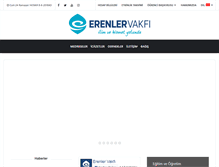 Tablet Screenshot of erenlervakfi.org